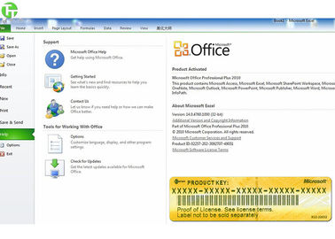 Microsoft Office 2016 Professional Retail Version , Office 365 Product Key Card