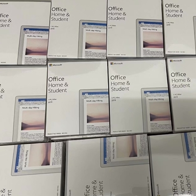 Authentic MS Office Home And Student 2019 For Windows Bind License Online Activation Key Card