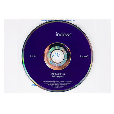 32Bit 64BIT Microsoft Windows 10 Professional OEM DVD Pack Sealed