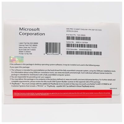 Win 10 Pro OEM, yüksek performanslı bir PC için güvenilir ortağınız