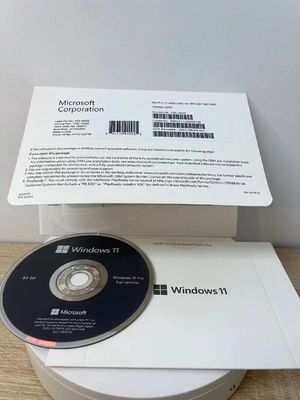 2025 Güncelleme Windows 11 Pro OEM Asıl Hayat Boyu Lisansı, 64 Bit, Microsoft Sertifikalı