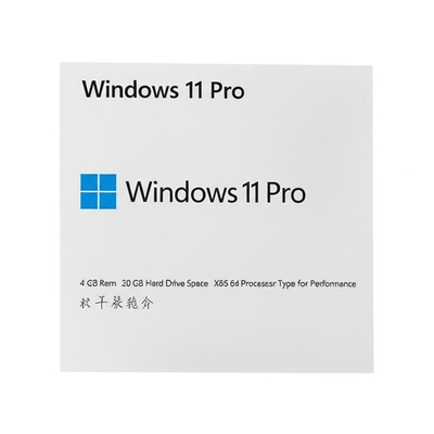 Windows 11 Pro OEM 4 GB Ram 20 GB Sabit Disk Alanı X86 64 İşlemci Tipi Performans İçin