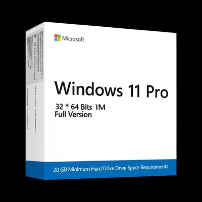Windows 11 Pro OEM 32*64 Bit Tam Sürüm, 20 GB Minimum Sabit Disk Alanı Gereksinimi ve Hemen Gönderime Hazır