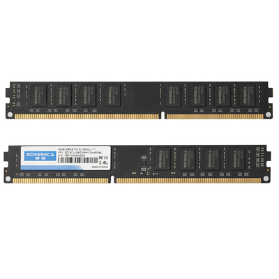 RAM DDR3 4GB 1600MHz UDIMM 1.5V Güç kaynağı JEDEC Stand Tasarımı ECC olmayan
