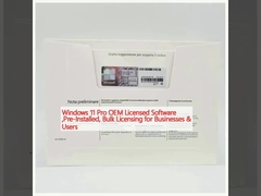 Windows 11 Pro OEM Lisanslı Yazılım, Önceden Kurulu, İşletmeler ve Kullanıcılar için Toplu Lisanslama