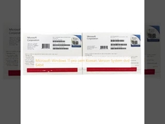 Microsoft Windows 11 pro OEM Korece Sürüm Sistem dvd 64 bit