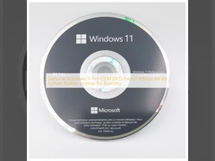 Gerçek Windows 11 Pro OEM DVD Fransızca 64 Bit Sistem Oluşturucu Lisansı İş için
