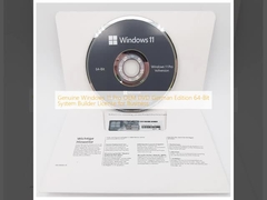 Gerçek Windows 11 Pro OEM DVD Almanca 64 Bit Sistem Oluşturucu Lisansı İş için