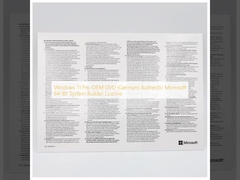 Windows 11 Pro OEM DVD (Almanca) Orijinal Microsoft 64-Bit Sistem Kurucu Lisansı