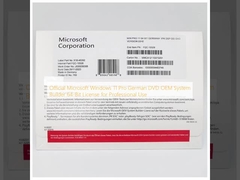 Resmi Microsoft Windows 11 Pro Alman DVD OEM Sistem Oluşturucu Profesyonel Kullanım için 64 Bit Lisansı